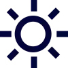 Sun icon