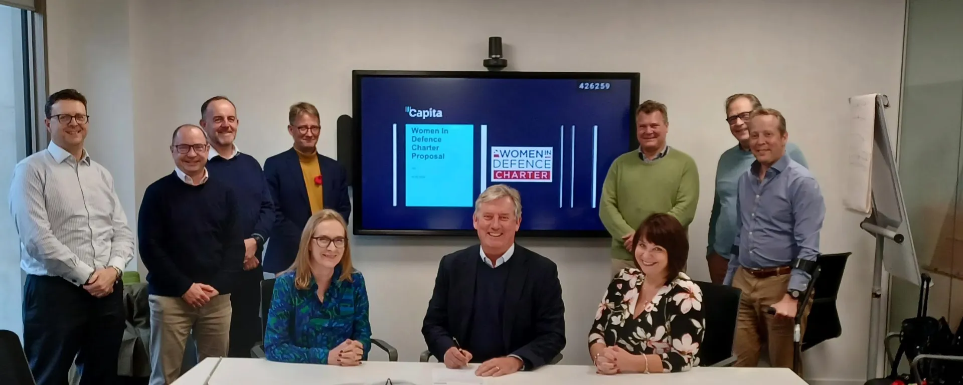 Supporting the Women in Defence Charter to develop a balanced workforce