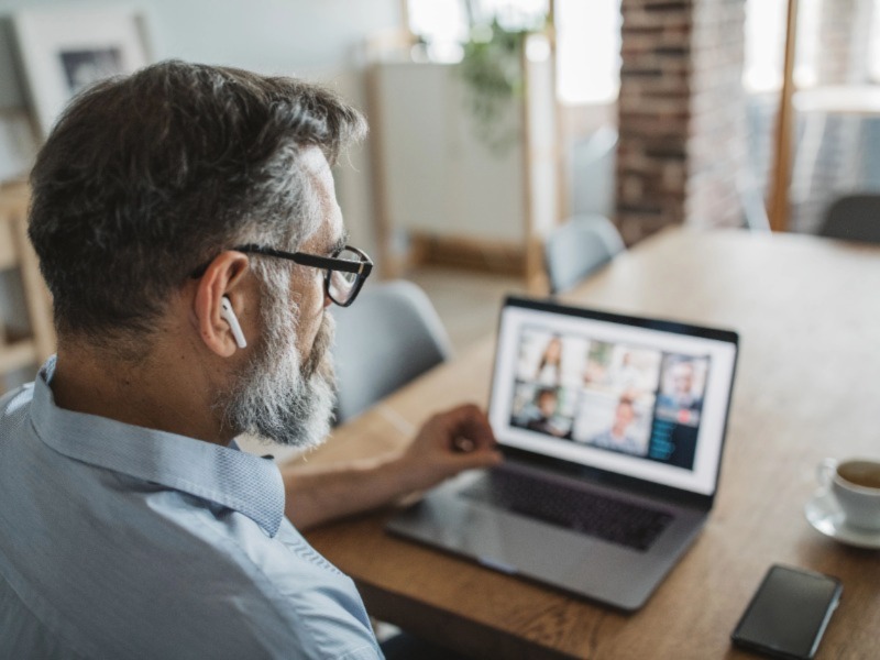 Men have conference call
