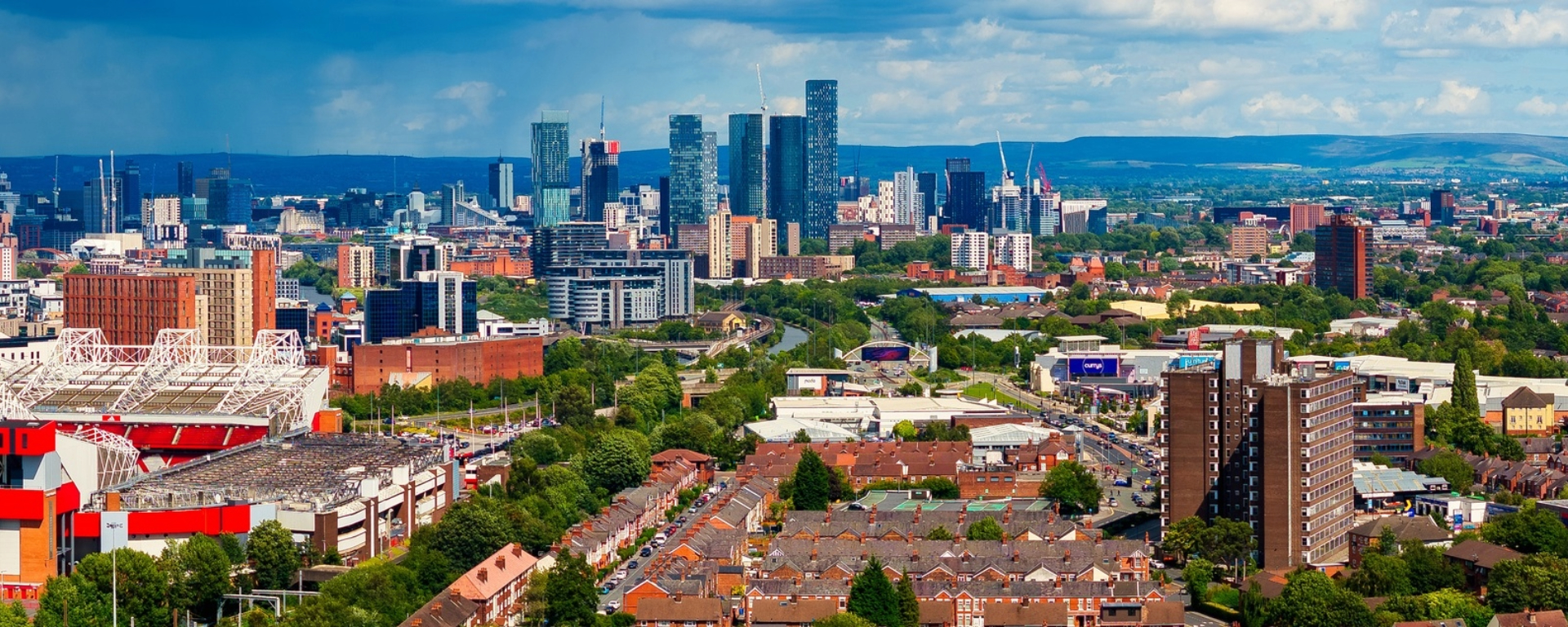 Manchester-city skyline Manchester-city skyline
