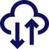 technology cloud icon