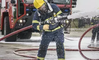 UK fire fighters