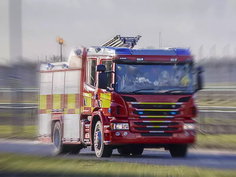 UK fire engine
