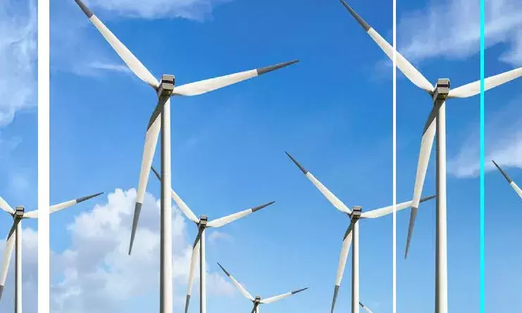 Picture of wind turbines