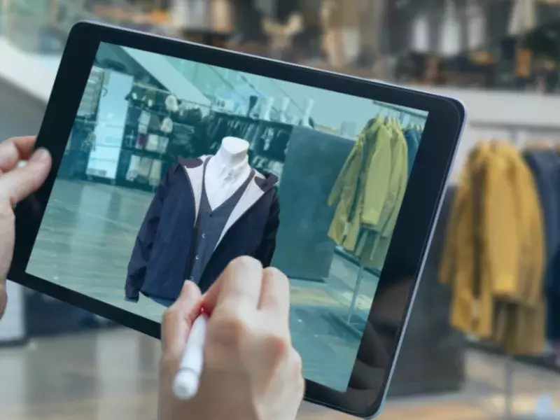 Retail - digital shopping of clothes