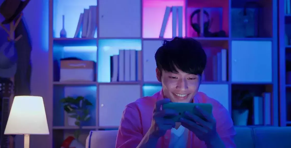 Procurement - Man using phone