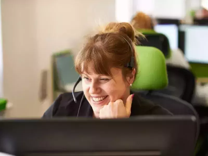 Call centre representative