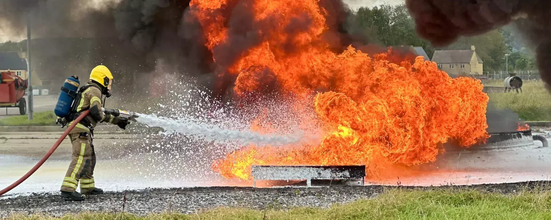 How I’m supported to make a difference as a sponsored reservist firefighter