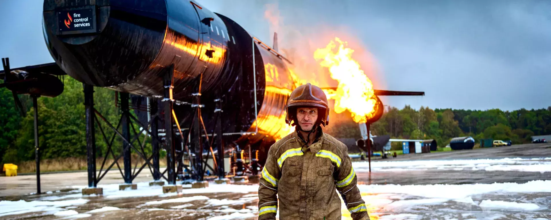 Guy Martin’s Proper Jobs series films episode at Capita’s Fire Service College