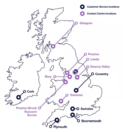 Capita UK locations