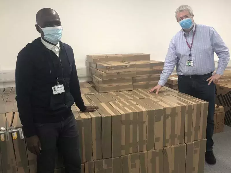 Barnet corporate laptops distribution